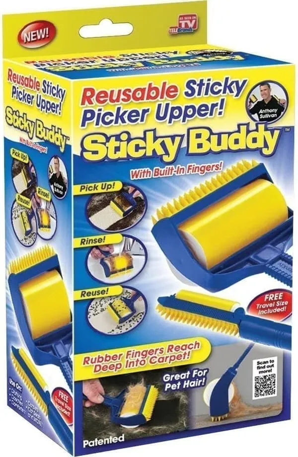 StickyClean Lint Roller & Støvfjerner-sett