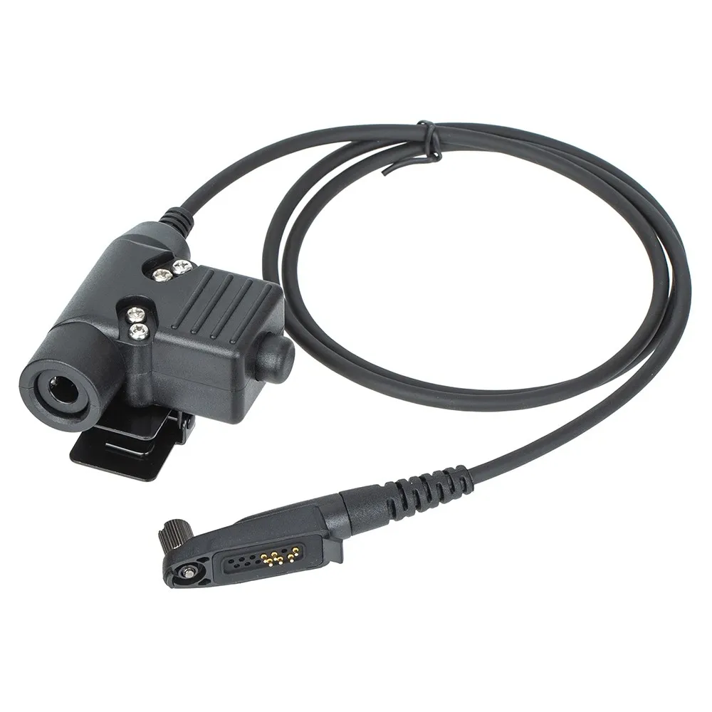 til Motorola GP328plus Walkie Talkie - hodesett U94 PTT toveis radio