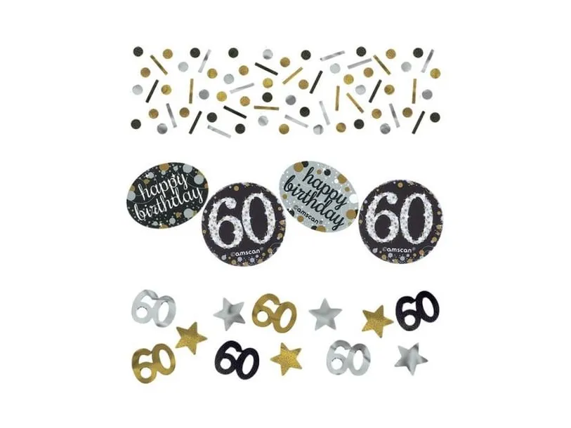 Konfetti 60 år Sparkling