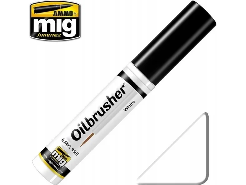 Vallejo Ammo Oilbrusher - White (10 ml)