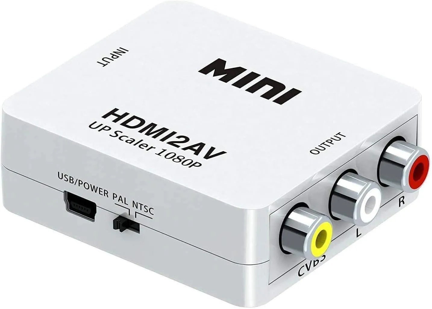 HDMI to Composite RCA CVBS AV Converter Adapter