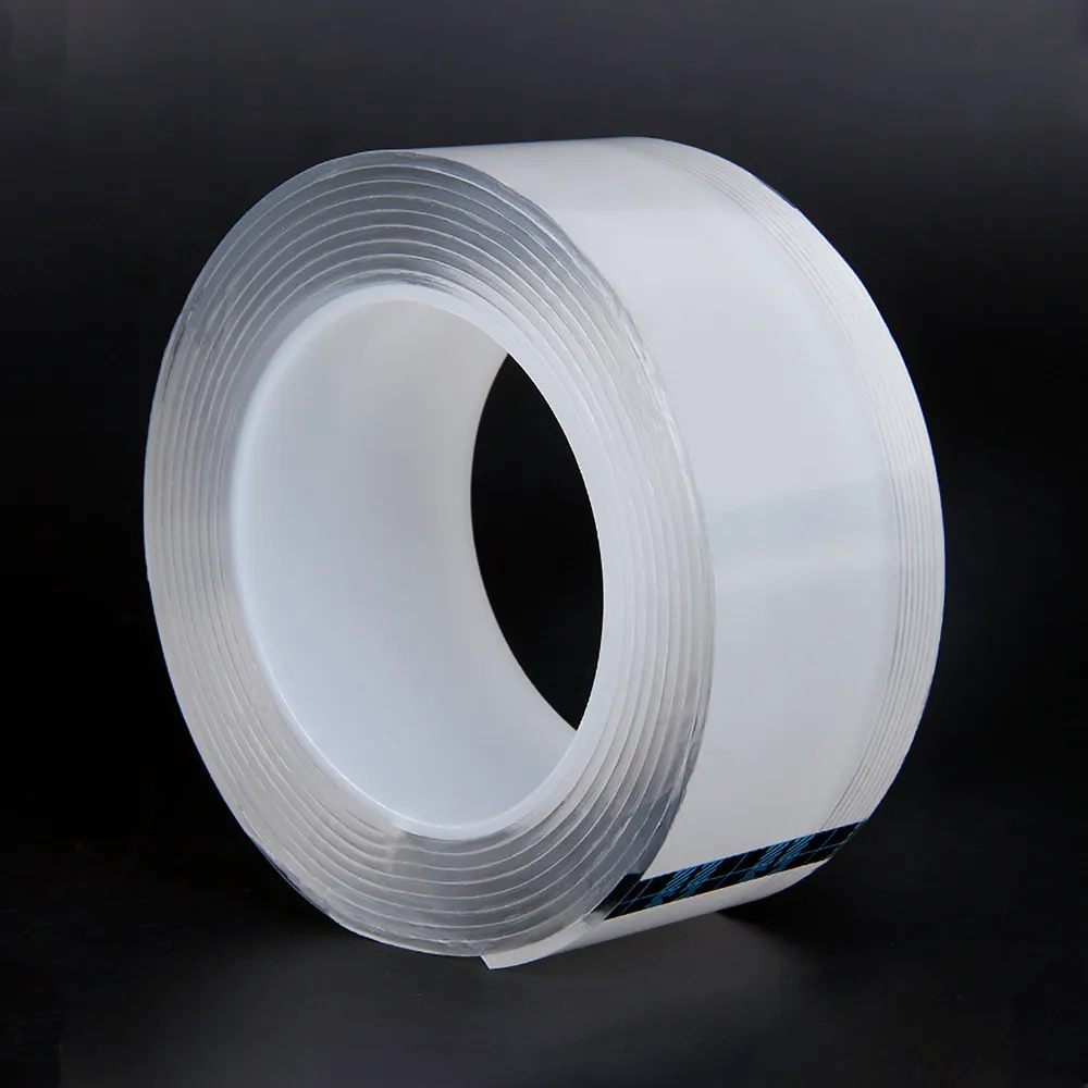Nanotape 50 mm - 3 meter genanvendelig dobbeltklæbende tape