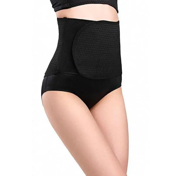 Komfortabel korsett, postpartum - svart - One Size