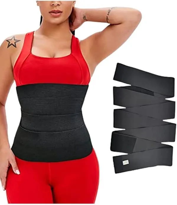 Free Size Waist Shaper Waist Trainer 4m Svart
