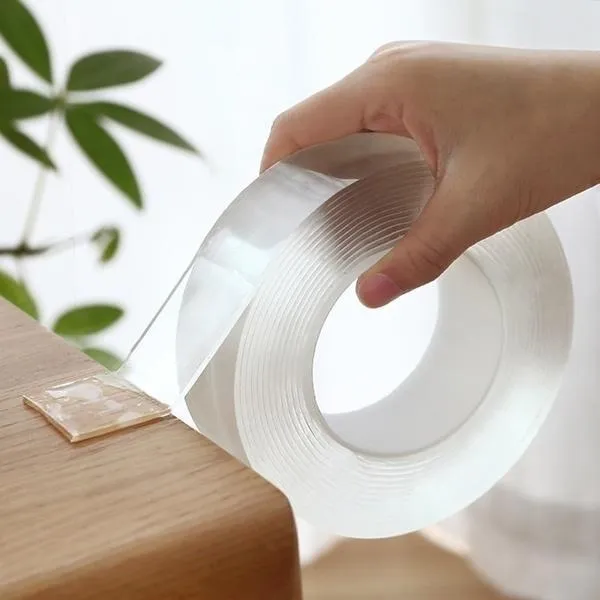Magisk Nanotape / Dobbelsidig Tape – Gjenbrukbar - 1 meter