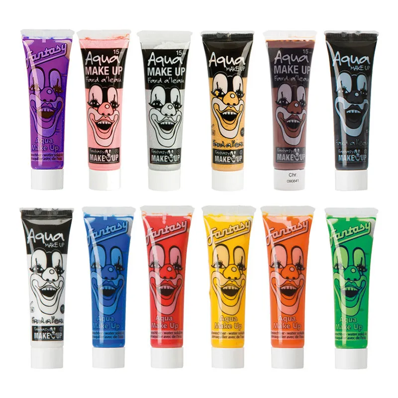 Ansiktsmaling / Sminke på Tube - 15ml - Svart