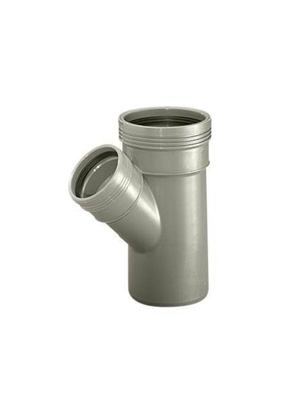 Wavin Wafix pp branch 45° ø40 x ø40 mm grey