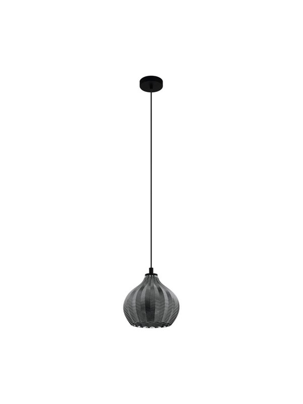 EGLO TAMALLAT pendant light black-transparent