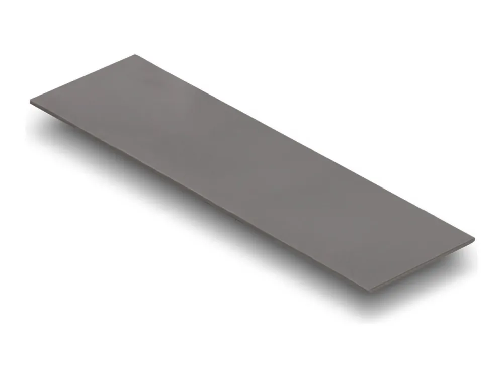 Delock - Termopute - conductive, 70 x 20 x 0.75 mm, for M.2 modules, 3.0 W/mK - grå