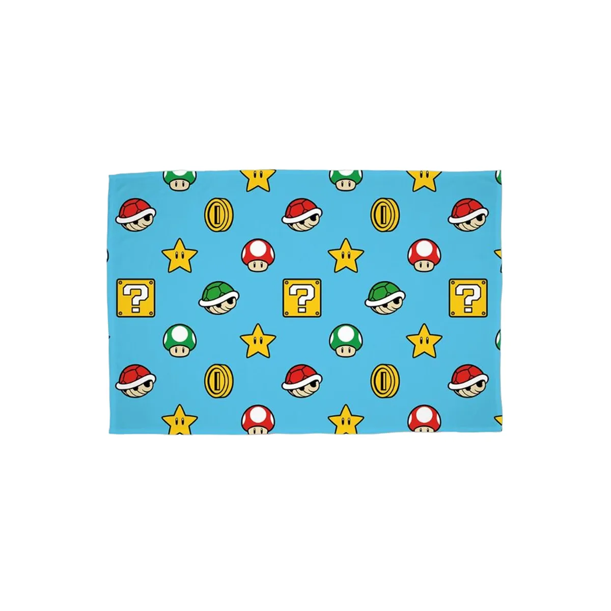Super Mario Continue Rotary Fleece Blanket
