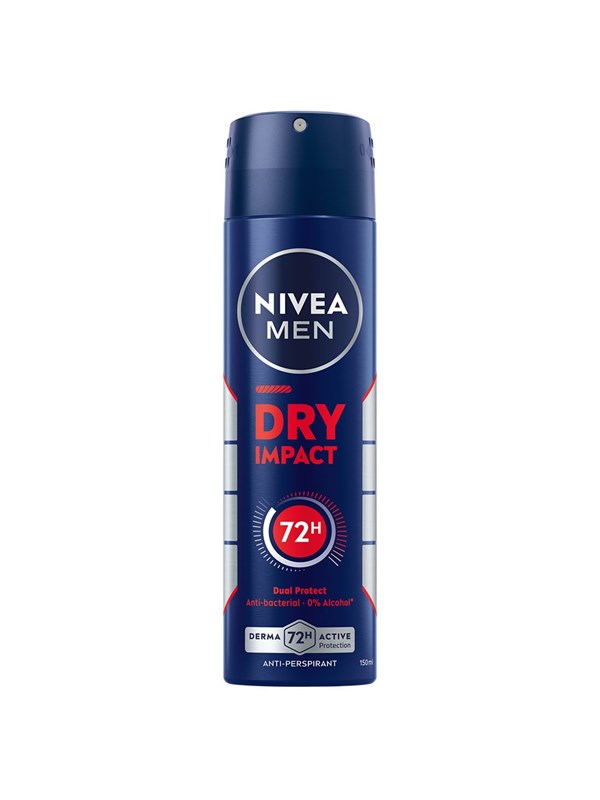 Nivea Dry Impact Male Spray 150ml