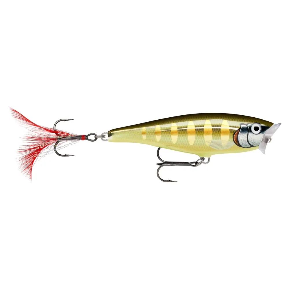 Rapala Skitter Pop 5cm - Striped Grey Shiner
