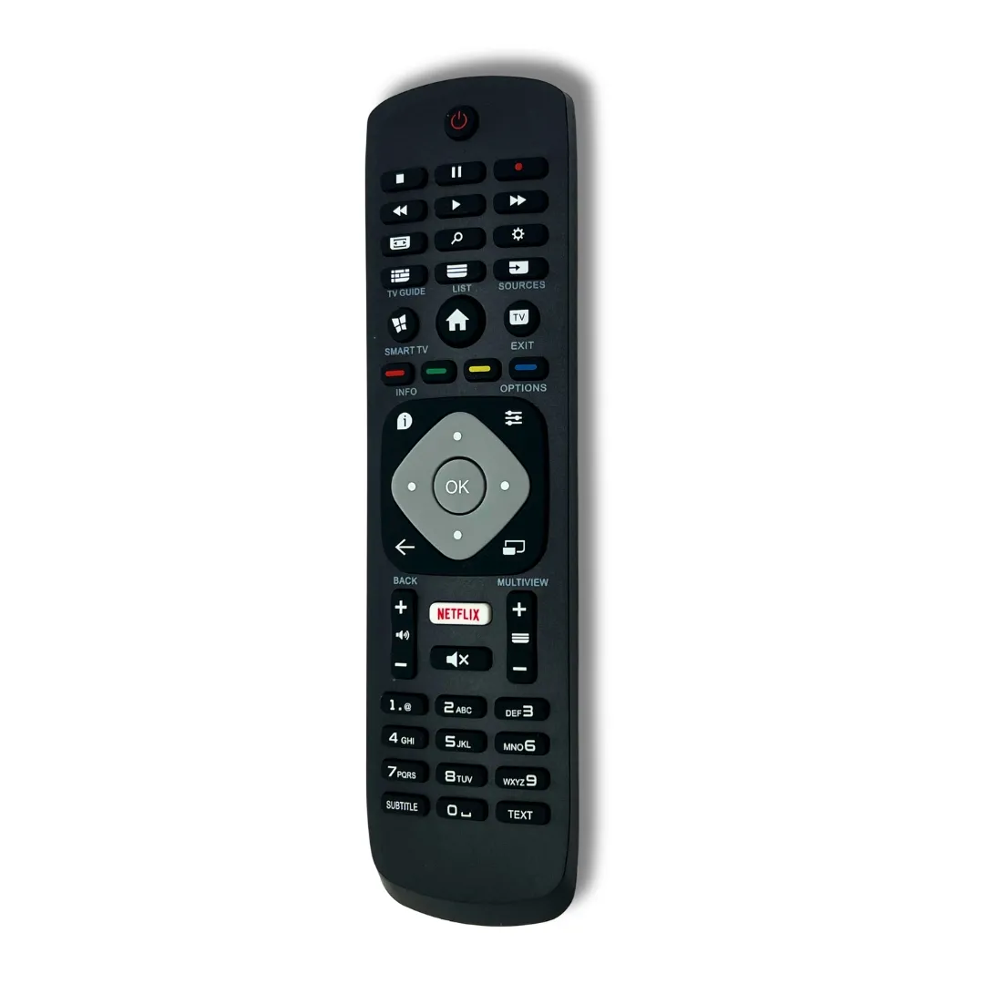 Universell smart-TV-fjernkontroll med Netflix for Philips