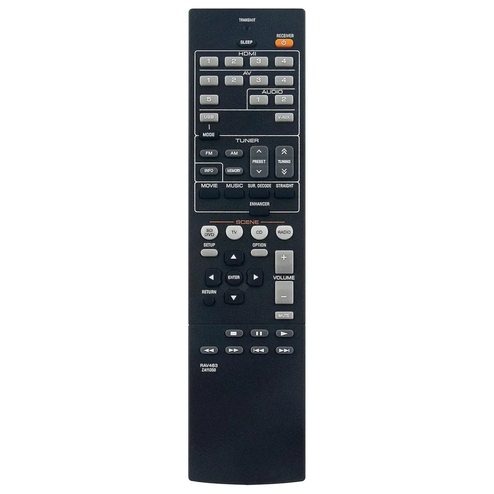 Fjernkontrollerstatning for RAV463 For Yamaha Audio/Video Receiver