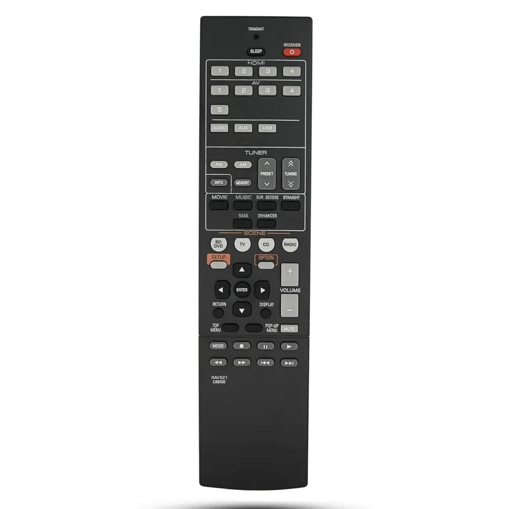 Fjernkontrollerstatning for RAV521 For Yamaha Audio/Video Receiver