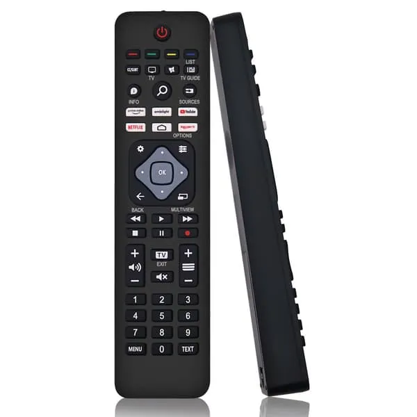 Philips Kompatibel TV-fjernkontroll | Universal Alle Philips Smart TV, LED, LCD, HDTV, 3D