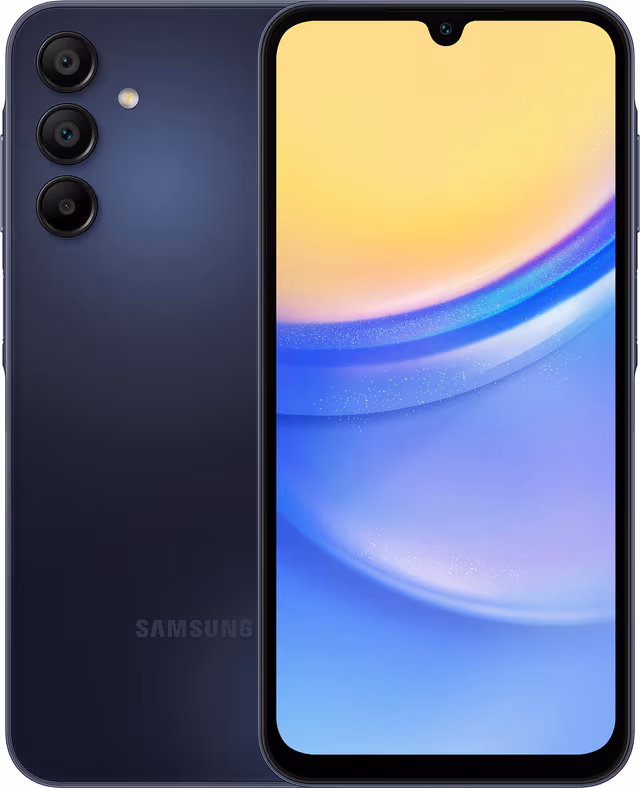 Samsung Galaxy A15 5G smarttelefon 4/128GB (sort)