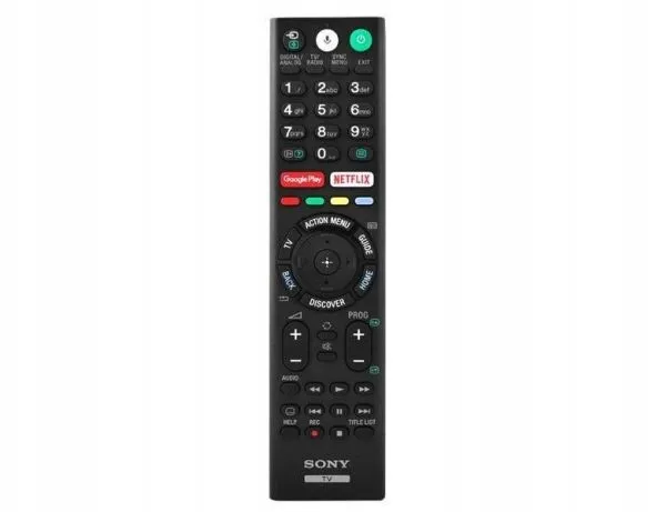 Original RTV-fjernkontroll Sony HQ LXRMFTX310 TV (SONY LCD) / stemmefunksjon / RMF-TX310 / svart