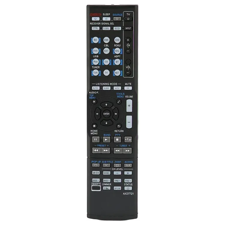 Fjernkontroll Utskiftning for AXD7721 for Pioneer AV-receiver Stereo System