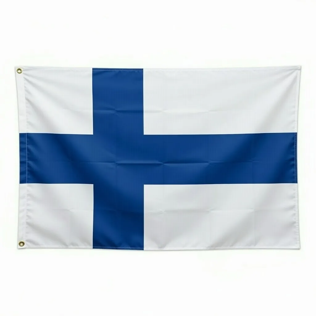 Finland Flagg - 150 x 90 cm