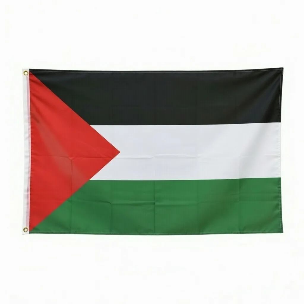 Palestina Flagget - 150 x 90 cm