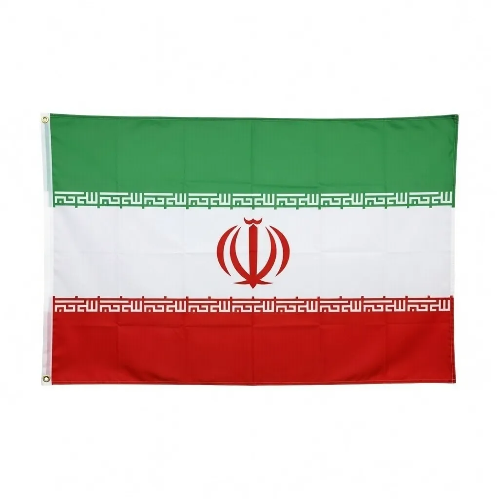 Iran Flagget - 150 x 90 cm