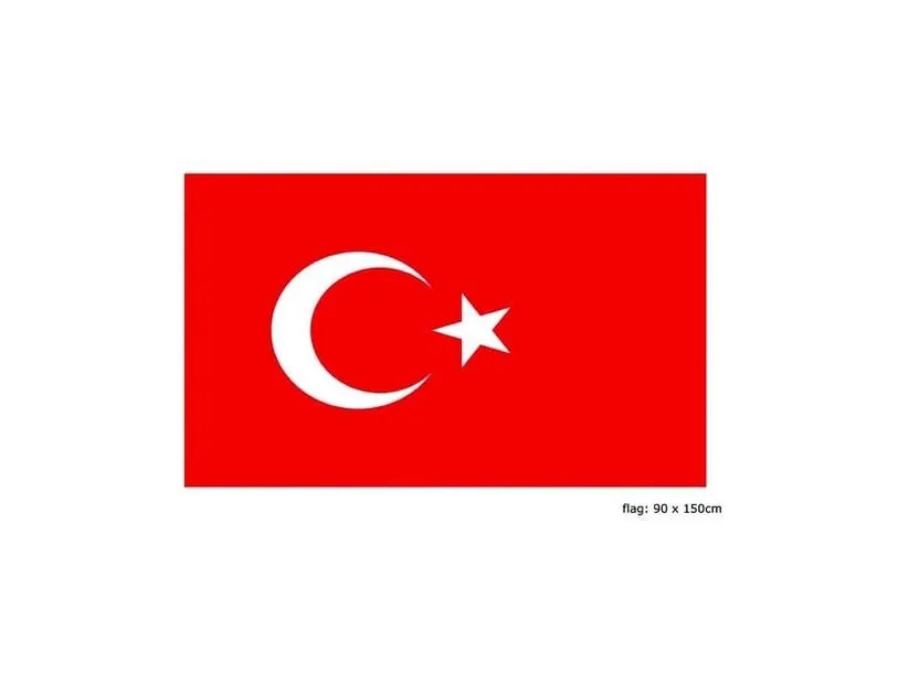 Flag Tyrkiet, 90 x 150