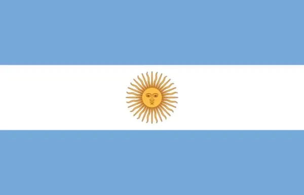 Argentina flagg