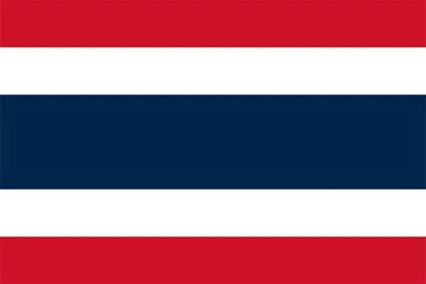 Thailands flagg