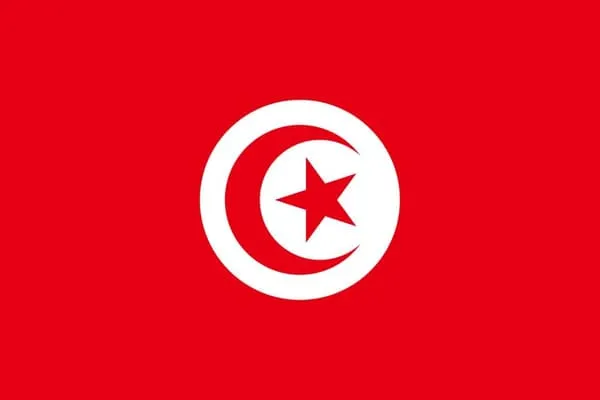 Tunisias flagg