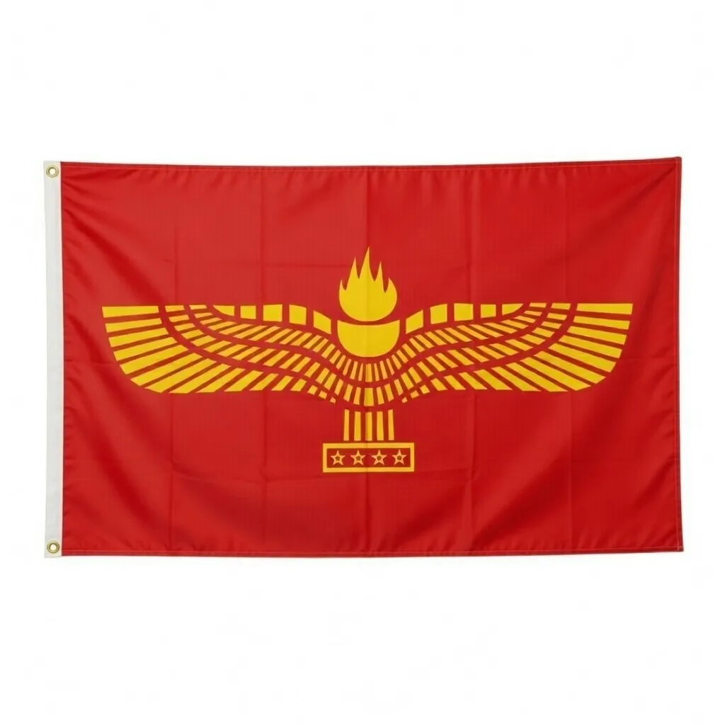 Arameisk-Syrianska Flagget - 150 x 90 cm