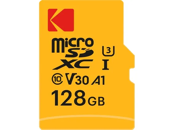 Kodak EKMSDM128GXC10HPRK, 128 GB, MicroSD, Klasse 10, UHS-I, 100 MB/s, 40 MB/s
