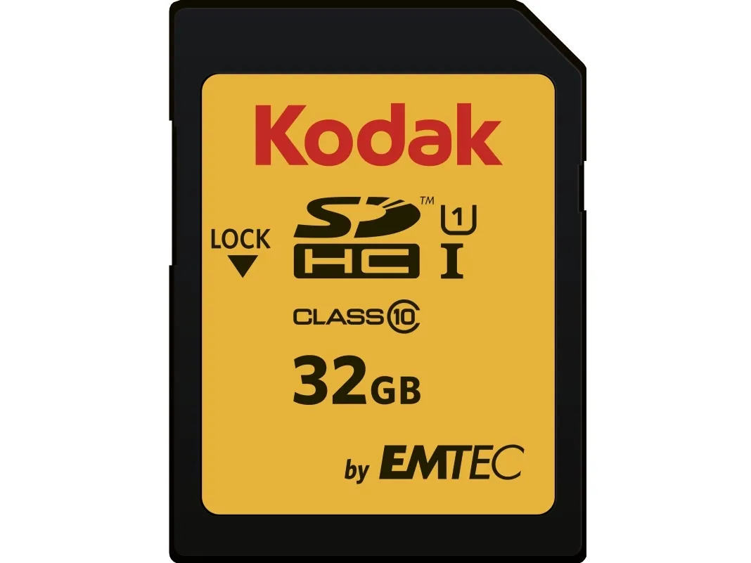 Kodak - Flashminnekort - 32 GB - UHS-I U1 / Class10 - 580x - SDHC UHS-I