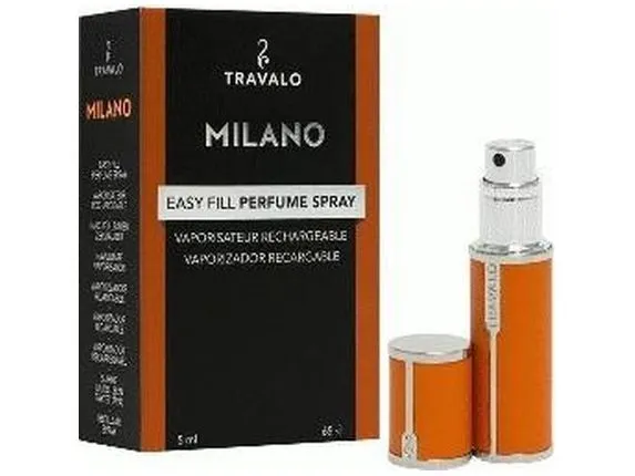 Travalo Milano Perfume Atomizer Travel Refill U-Change System TSA Approved Reusable Airtight Easy Fill Mini Pump Sprayer Lightweight Portable Vegan...