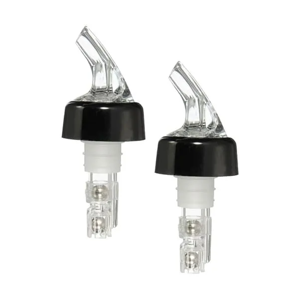2-pack mål Pourer 20ml Matered Popp Pip Druck Cift Blackpip