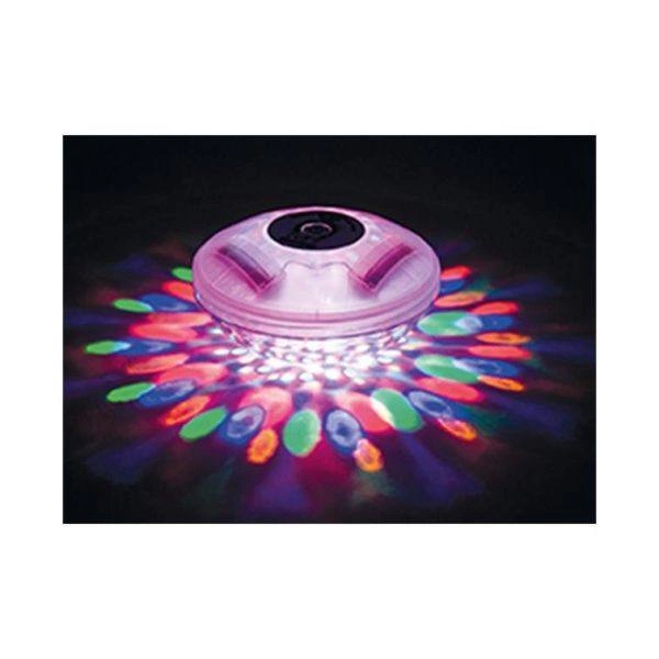 Bestway Flowclear flytende LED-bassengbelysning med solenergi