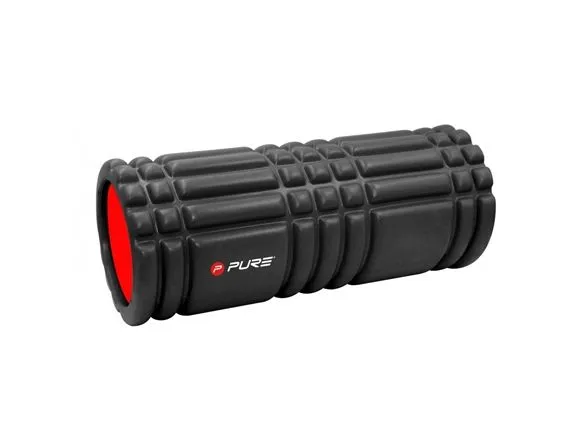 Pure2Improve treningsrulle/roller til øvelser 33x15 cm svart