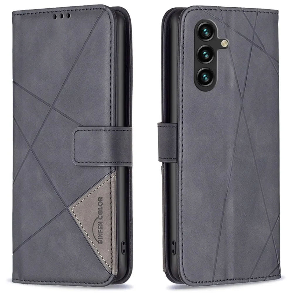 BINFEN Lommebok - deksel Samsung Galaxy A16 5G/A16 4G - Svart