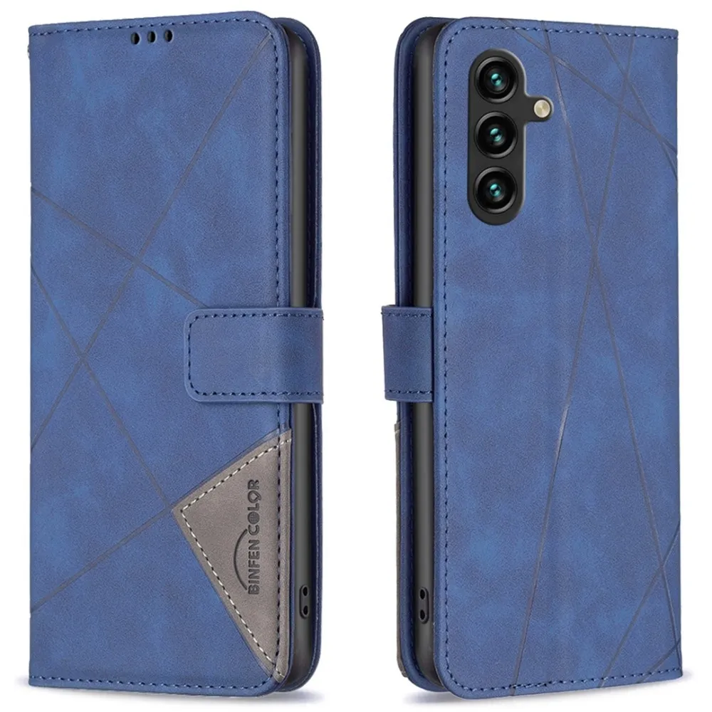 BINFEN Lommebok - deksel Samsung Galaxy A16 5G/A16 4G - Blå