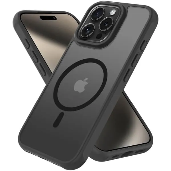 iPhone 16 Pro matt svart Magsafe-deksel