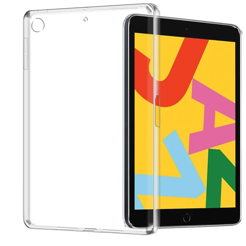 iPad 10.2 2021/2020/2019 TPU - deksel - Gjennomsiktig