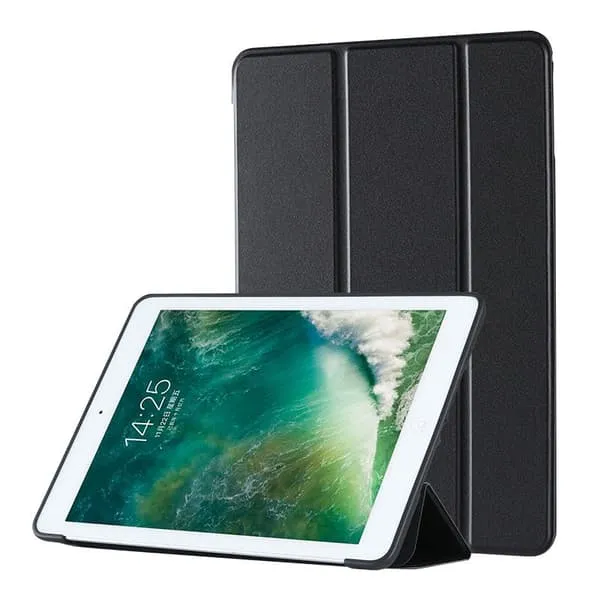 iPad 6/5 generasjons etui sammenleggbar svart