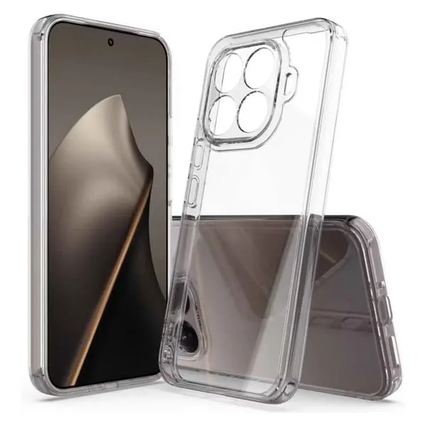 Xiaomi 15T Pro – Gjennomsiktig TPU-kabinett med anti-sklisikring