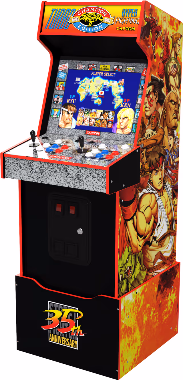 Arcade 1 UP Street Fighter Legacy 14-i-1 arkademaskin