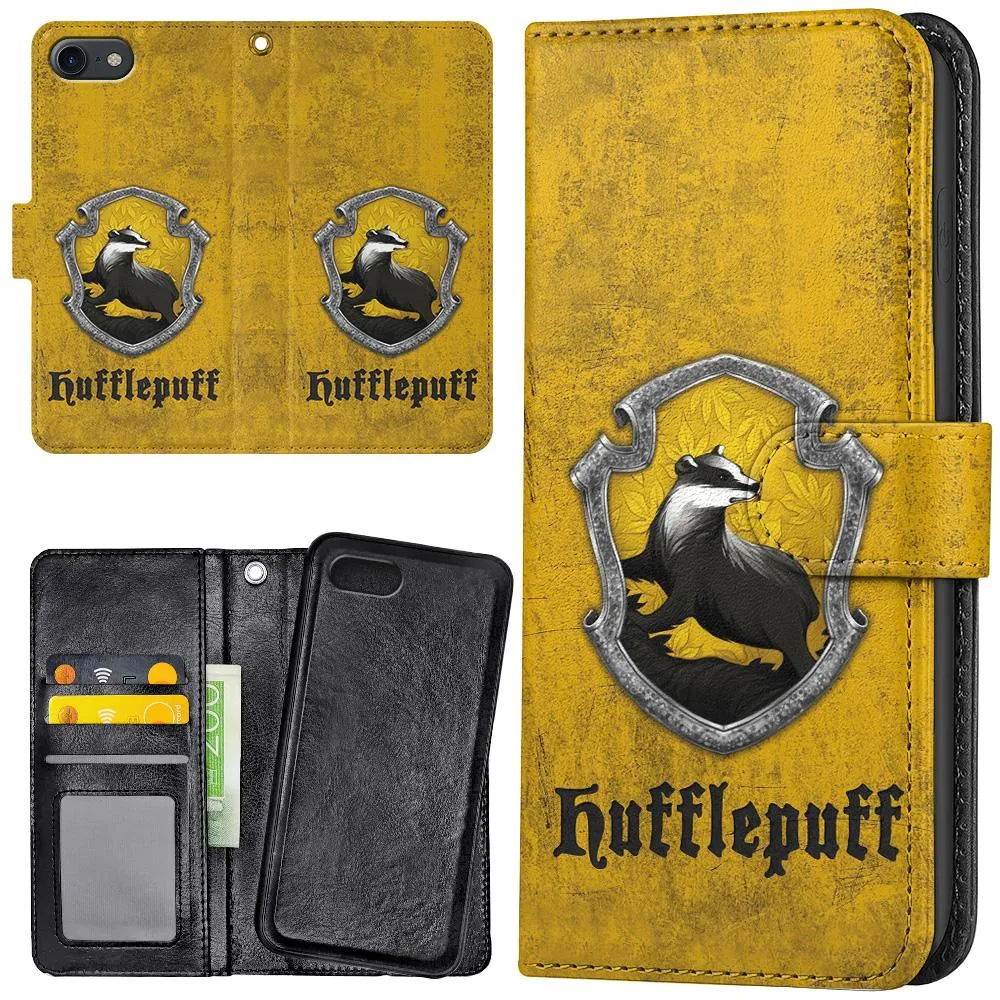 iPhone 7/8/SE - Lommebok Deksel Harry Potter Hufflepuff