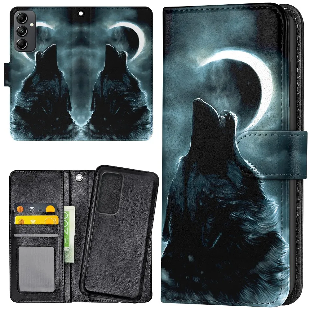 Samsung Galaxy A54 - Lommebok Deksel Wolf