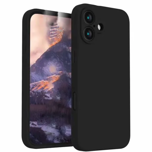 iPhone 17 Svart Matt Hardt Deksel