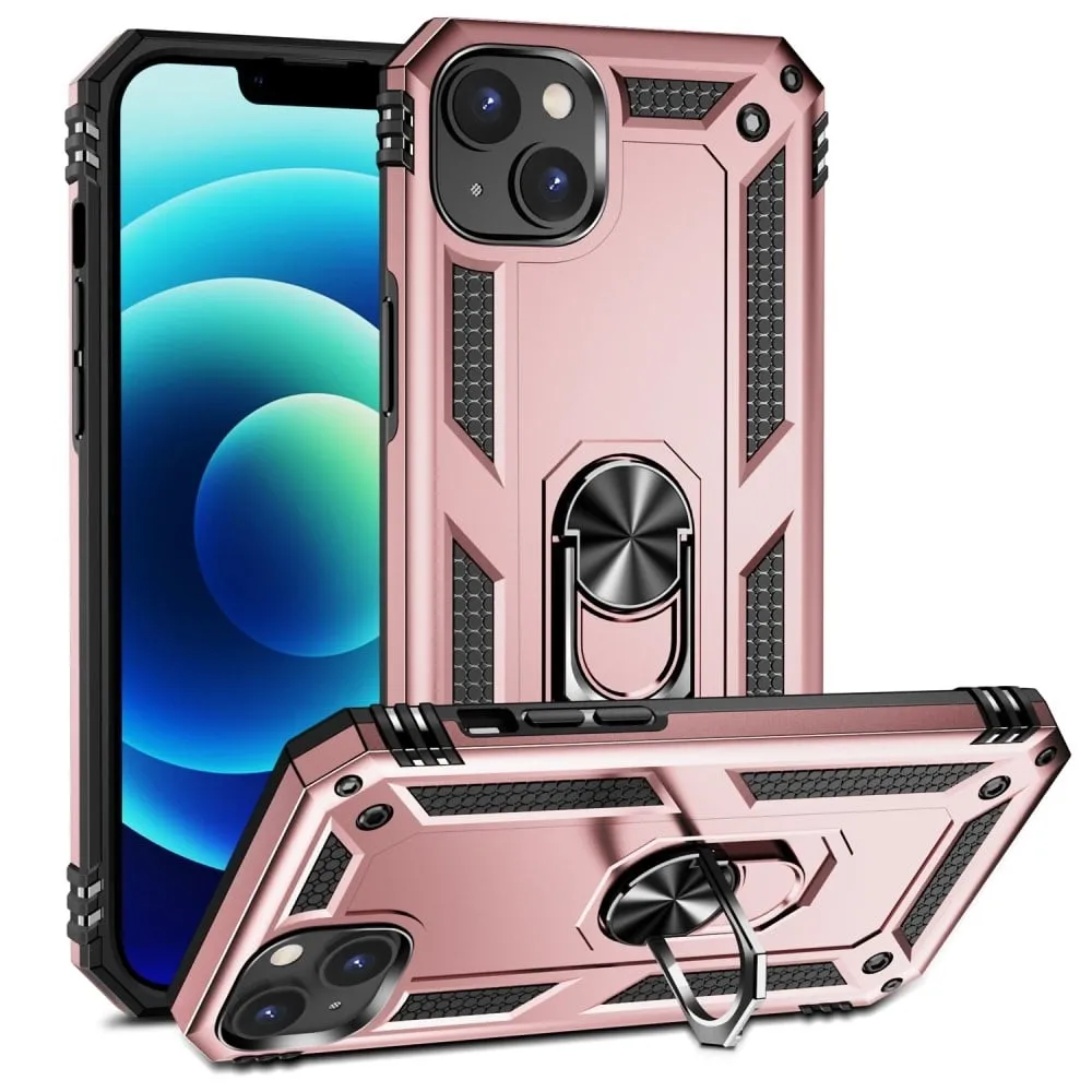 Bofink Combat iPhone 15 Etui - Rose Gull