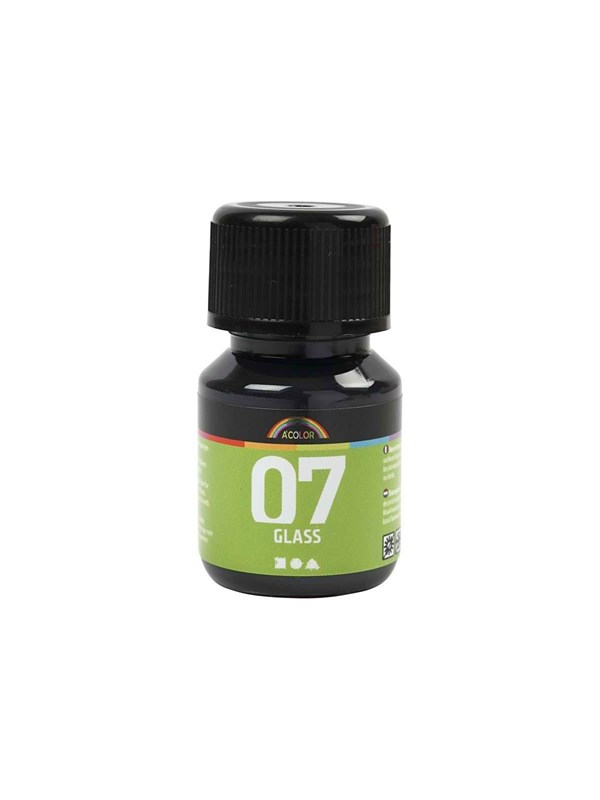 Creativ Company Permanent Glass Paint - Black 30ml