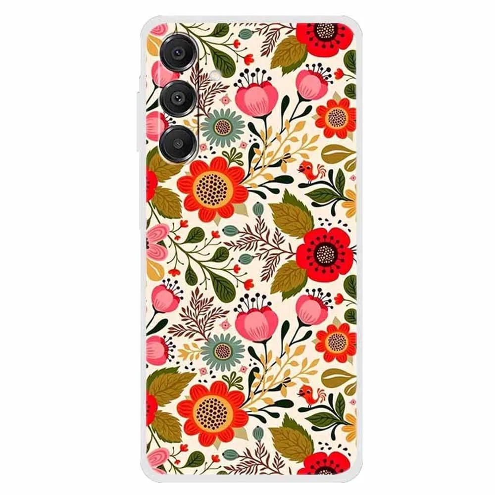Vibe Samsung Galaxy A16 deksel - Fargerike Blomster